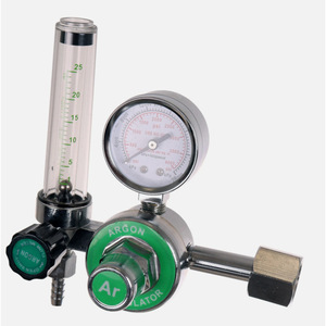 Brass & Aluminium Argon/CO2 <b>Pressure</b> <b>Regulator</b> Flowmeter Argon Gas Meter for Arc Welding - Product Image 1