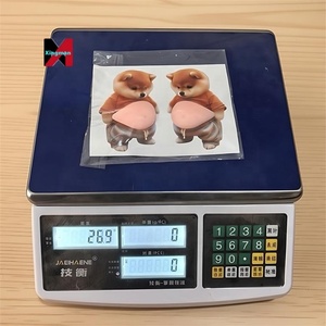 Autocollant de téléphone 3D en forme de ventre, jouet à presser, ventre souple, Shiba Inu, <span class=keywords><strong>Corgi</strong></span>, aimant de réfrigérateur, autocollant anti-collision pour porte de voiture - Product Image 2