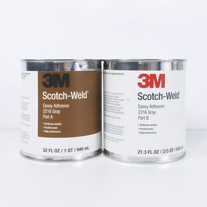 Adhésif époxy <span class=keywords><strong>3M</strong></span> Scotch-Weld <span class=keywords><strong>2216</strong></span> résistant aux températures cryogéniques, bicomposant, pour les industries du transport, de la construction et de la réparation d'appareils - Product Image 3