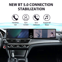 Foforfor Double écran 12,3 pouces pour Honda Accord 10ème génération 2017-2022, autoradio multimédia Carplay Android 13, DSP 4G GPS, unité principale