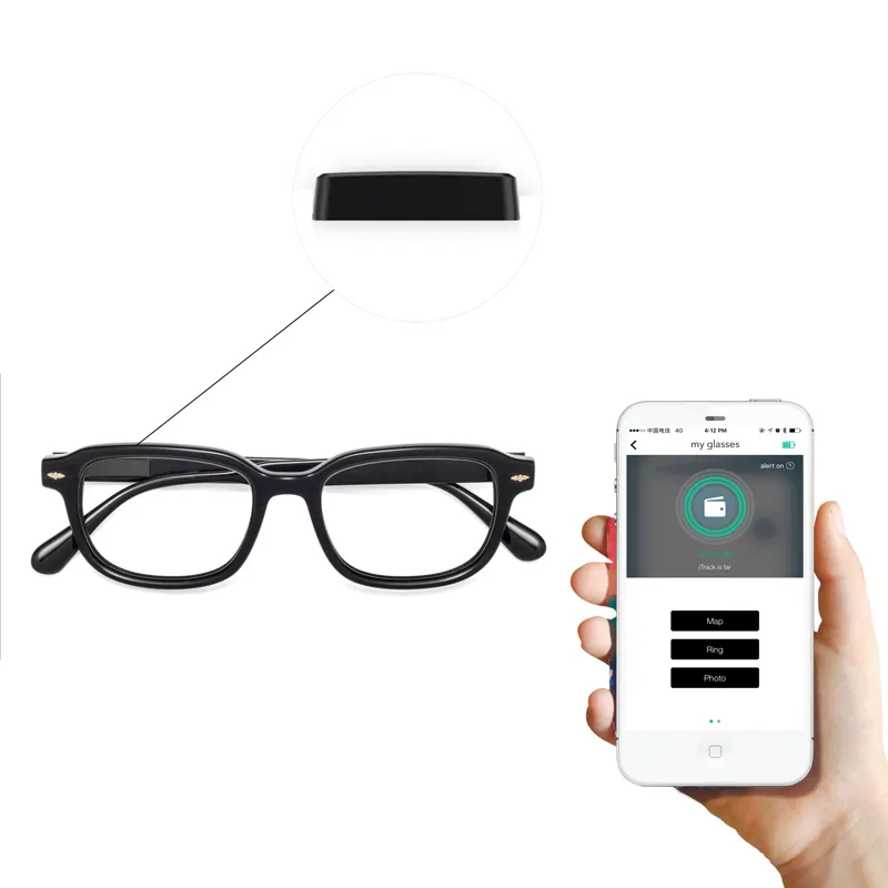 Find My Glasses by Sound smallest Eyeglasses Locator Device Tracker Bluetooth Glasses Finder