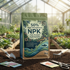 50%高リン酸NPK有機肥料（魚タンパク質加水分解物配合）速効性粉末アスコフィルム・ノドサム（海藻） - Product Image 3