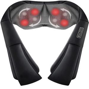 Acupresión eléctrica, masajeador de cuello y espalda, cuello, hombros, espalda y cintura, masajeador de calor corporal - Product Image 1