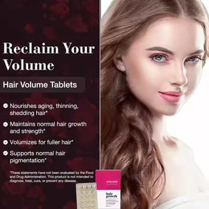 Las tabletas de suplemento dietético para el crecimiento del cabello con fórmula nutricional para adultos más vendida hacen que el cabello sea más grueso y saludable - Product Image 2