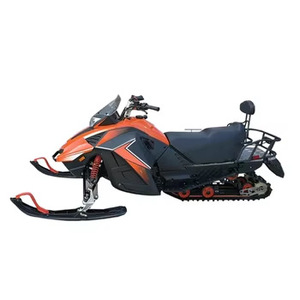 Moto de Nieve con Motor de Gasolina de 150cc y 2 Tiempos, Chasis de Acero, Ángulo de Subida de 25 Grados, Capacidad de Carga de 120 kg - Product Image 1