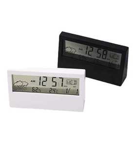 Escritorio de dormitorio multifuncional, mesita de noche silenciosa creativa, reloj <span class=keywords><strong>despertador</strong></span> Digital minimalista de estilo japonés - Product Image 2