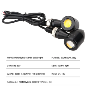 <span class=keywords><strong>Mini</strong></span> Luz LED de Señal de Giro para Motocicleta, Luz Intermitente Tipo Bala, Clignotante LED de 12V para <span class=keywords><strong>Kawasaki</strong></span>, Suzuki, Yamaha - Product Image 2