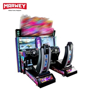 Machine de Jeu de Course Automobile à Monnayeur pour Enfants et Adultes, Simulateur Double Joueur, Approvisionnement en Gros pour Arcade Vidéo - Product Image 3