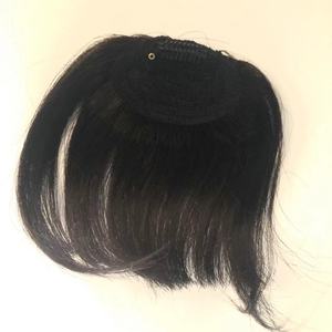 <span class=keywords><strong>Frange</strong></span> de cheveux naturels émoussés à Base de Machine <span class=keywords><strong>brune</strong></span> - Product Image 5