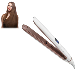 Lisseur professionnel en alliage de nano-titane avec écran LCD flottant, outil de coiffure domestique chauffant pour la vente en gros - Product Image 2