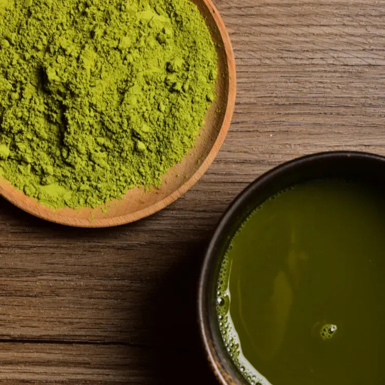 Chinese Herbal Organic Natural Matcha Green Tea Powder for Beverages and Foods Matcha Powder, Green Tea Powder