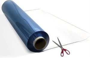 Rouleau de feuille de plastique PVC super transparente, film flexible transparent avec résistance aux UV personnalisée, ignifuge pour l'agriculture - Product Image 4