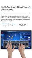 Tablet RK3588 Personalizable con Wifi, Panel Industrial Metálico, PC Todo en Uno con Pantalla Táctil Android, Computadora Octa-Core para Negocios