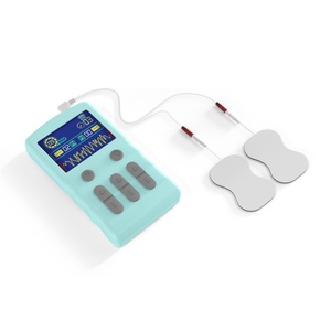 Unidad TENS Estimulador muscular Salida dual <span class=keywords><strong>digital</strong></span> Unidad TENS Terapia Masajeador de pulso para negocios de oficina