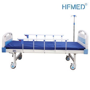 Tablero de cabeza de ABS de alto rendimiento, cama Manual de dos manivelas, cama médica manual para <span class=keywords><strong>hospitales</strong></span>, centro de salud, salas de <span class=keywords><strong>maternidad</strong></span> - Product Image 2