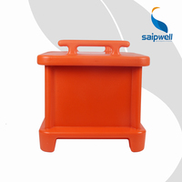 Saipwell extérieur étanche en plastique Portable industriel électrique mobile vide PE boîte d'alimentation PP boîte de Distribution