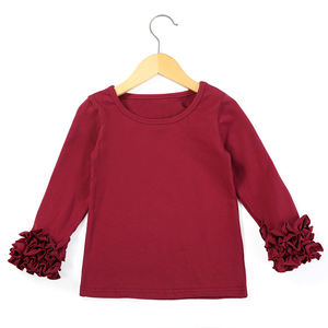 <span class=keywords><strong>Maglietta</strong></span> all'ingrosso del cotone 2024 <span class=keywords><strong>maglietta</strong></span> dei pesi massimi della <span class=keywords><strong>maglietta</strong></span> <span class=keywords><strong>bianca</strong></span> della manica a <span class=keywords><strong>volant</strong></span> primavera magliette alla rinfusa delle ragazze dei bambini - Product Image 2