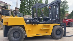 <b>Used</b> High Quality KOMATSU FD150 Forklift Truck Japan Brand 15Ton <b>Used</b> Forklift in Good Condition Low Price Sale in shanghai - Product Image 4