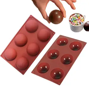 Hot Sale China Round Professional Silicone Mold Chocolate Moulds Molde De Silicona Para Chocolate