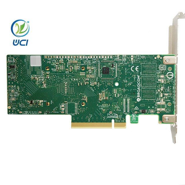 Wisdom Original Megaraid 9500-8i Broadcom Lsi 8-Port Int Sas/Sata/Pcie (Nvme) Host Bus Adapter HBA Raid Controller Card Stock