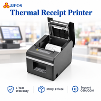 Printer Thermal Pemotong Otomatis 80mm 260mm/s Desktop Kecepatan Tinggi Mesin Printer Thermal POS untuk Toko Retail