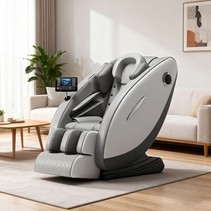 Massage Chair Full Body 4D <b>Robotic</b> Hand SL Guide Rail Infrared Therapy Wireless <b>Remote</b> <b>Control</b> Home Use - Product Image 2