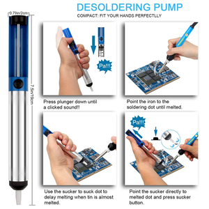 Kit de <span class=keywords><strong>Fer</strong></span> à <span class=keywords><strong>Souder</strong></span> Numérique d'Usine 90W 20 en 1, Température Réglable 220V 110V, Outil de Soudage - Product Image 3