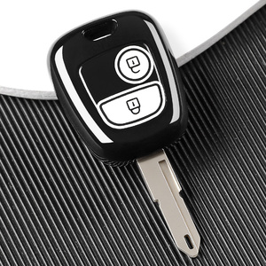 Coque de protection de clé de voiture de haute qualité pour Peugeot 107 <span class=keywords><strong>206</strong></span> 207 307, accessoires de protection en TPU, clé sans clé, 2 boutons - Product Image 3