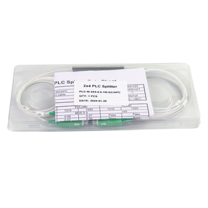 Softel FTTx Fabricantes Baja pérdida de inserción SC/APC 2*4 Divisor de PLC de fibra óptica - Product Image 5