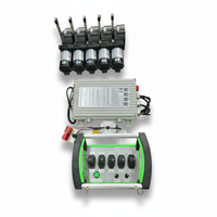 Control Remoto Inalámbrico de 4 Canales y 433 MHz con Código de Aprendizaje, Diseño Impermeable, Construcción de Metal y Plástico, 1 Año de Garantía para Grúas Industriales
