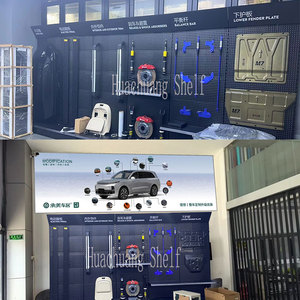 Chất lượng cao đa chức năng siêu thị phần cứng công cụ điện hiển thị đứng kim loại <span class=keywords><strong>Pegboard</strong></span> phần cứng Phụ kiện Lưu trữ giá - Product Image 6