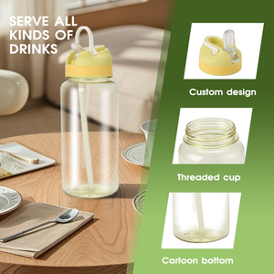 Chai nước thể thao rực rỡ màu sắc rực rỡ 38oz với nắp lật và ống hút, với các bộ phận thay thế đi kèm - Product Image 5