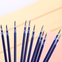 Lot de Stylos à Encre Gel Liquide Droite pour Étudiants, Personnalisables, Bleu, Noir, Rouge, Colorés, Pointes 0.5 0.7 mm, Fournitures de Rentrée Scolaire