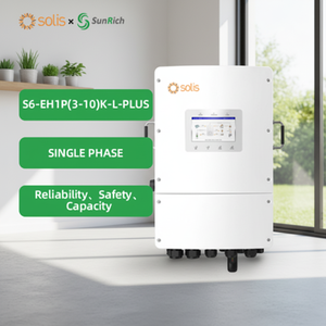 Inversor Híbrido Monofásico Solis S6-EH1P6K-L-PLUS de 6KW, 97.5% de Eficiencia, Potencia Nominal 2x, Entrada Máxima de 500V, 90V - Product Image 1