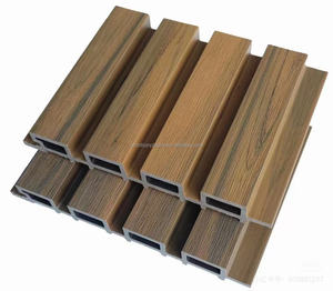 Pannello Murale WPC con Motivo Damascato, Impermeabile, <span class=keywords><strong>per</strong></span> Decorazione Esterna, Rivestimento <span class=keywords><strong>in</strong></span> Composito <span class=keywords><strong>Legno</strong></span>-Plastica <span class=keywords><strong>per</strong></span> <span class=keywords><strong>Pareti</strong></span> Esterne - Product Image 2