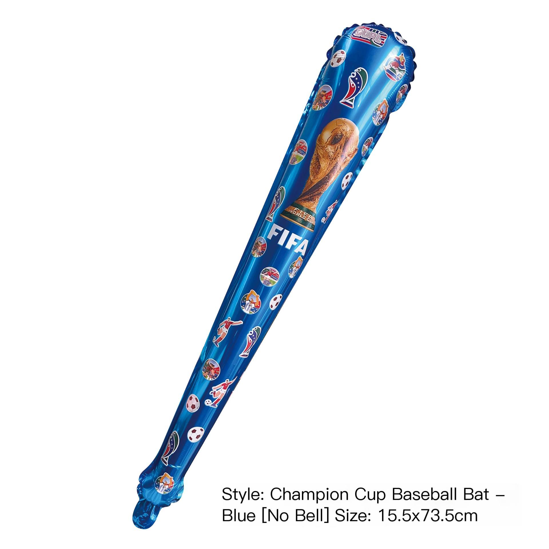 Bate de béisbol Champion Cup - Azul sin campana