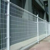 Recinto de Malla de Alambre de Hierro con Marco de Acero Inoxidable Recubierto de PVC Personalizado para Cría de Aves de Corral, 8 pies de Altura, Malla Holandesa Resistente
