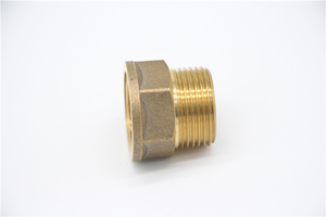 อุปกรณ์ข้อต่อเกลียว BSP ชาย/หญิงบุชทองเหลือง - Product Image 6