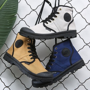 Xrh Bán Buôn Leo Núi Giày Tiêm Cao Top <span class=keywords><strong>Canvas</strong></span> Sneakers Giản Dị Đi Bộ Phong Cách Giản Dị Giày Cho Nam Giới - Product Image 4