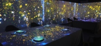 Projecteur d'hologramme immersif interactif 4K pour la publicité d'intérieur dans les restaurants et les lieux de divertissement sportif