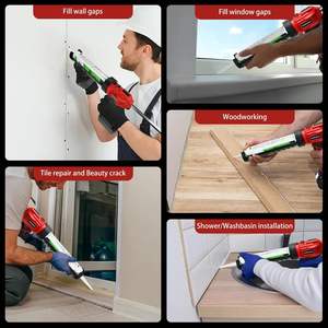 <span class=keywords><strong>Pistola</strong></span> <span class=keywords><strong>de</strong></span> Calafateo Inalámbrica AKX 20V, Nuevo Diseño, Automática, Portátil, con Batería, 4 Velocidades, para <span class=keywords><strong>Silicona</strong></span> - Product Image 5