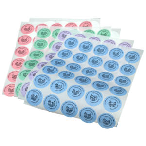 Impression personnalisée petite étiquette cosmétique brillant à lèvres numéro <span class=keywords><strong>de</strong></span> <span class=keywords><strong>couleur</strong></span> autocollant - Product Image 3