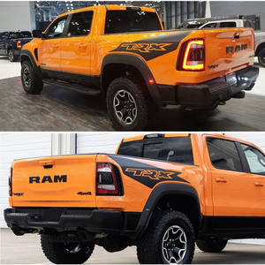 Nouvel autocollant de voiture pour Dodge RAM TRX <span class=keywords><strong>2023</strong></span> 2024, <span class=keywords><strong>film</strong></span> vinyle personnalisé pour la décoration de la carrosserie et du coffre, PET - Product Image 2