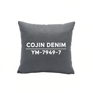 หมอนอิงผ้าเดนิมสีเทา 45*45 ซม.  ประเภทสินค้าเบาะรองนั่งและหมอนอิง - Product Image 1