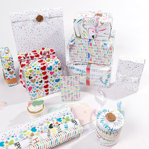 กระดาษม้วนศิลปะวันเกิด80กรัม43*300ซม. บรรจุภัณฑ์แบบกำหนดเองหรูหรา - Product Image 4