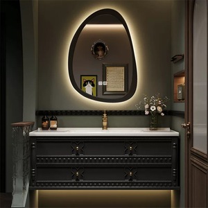 Tocador de <span class=keywords><strong>baño</strong></span> flotante de diseño de lujo de 30 pulgadas y <span class=keywords><strong>80</strong></span> <span class=keywords><strong>cm</strong></span> con fregadero - Product Image 1