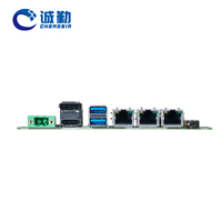 Cartes mères industrielles 3 LAN 6*COM 3.5" SBC Intel N150 N100 N305 1*DDR5 16 Go de RAM avec SATA HD DP LVDS/EDP CAN POE