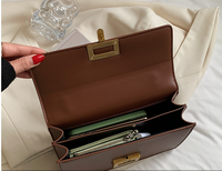 Sac bandoulière tendance pour femme en PU, sac à main décontracté, sacoche, petit sac messager pour femme, pochette pour téléphone, bandoulière amovible