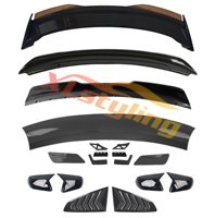 XLstyling Accessoires de voiture de haute qualité, couvre-miroir, spoiler, persienne de fenêtre pour Ford Mustang 2015-2022