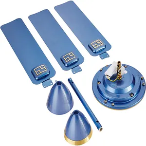Ventilatore a soffitto | REVE 1200 millimetri SP DXL Ventilatore A Soffitto Colore-Blu e Oro, 3 Lama, garanzia: 1 Anno